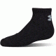 Under Armour Charged Cotton 2.0 Socks, Pack of 6, Black/Gray, 9-11 Medium, U321-BLK/GRY-MD