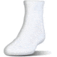 Under Armour Charged Cotton 2.0 Socks, Pack of 6, White/Gray, 13-15 Extra Large, U321-WHT/GRY-XL
