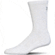 Under Armour Charged Cotton 2.0 Socks, Pack of 6, White/Gray, 9-11 Medium, U322-WHT/GRY-MD