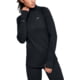 Under Armour ColdGear 4.0 1/2 Zip Active Top - Women's, Black, Large, 1343319001LG