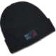 Under Armour Freedom Knit Beanie - Men's, Black, One Size Fits All, 1343191001OSFA