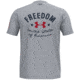 Under Armour Freedom Vintage 2 T-Shirt - Men's, Mod Gray, 2XL, 13654430112X