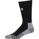 Under Armour Mens Hitch Heavy 3.0 Socks, Black/Steel, 9-11 Medium, U730-BLK/STL-MD