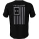 Under Armour Freedom Flag T-Shirt - Men's, Black/Steel, Large, 1370810002LG