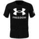 Under Armour Freedom Logo T-Shirt - Men's, Black, 2XL, 13708110012X