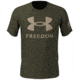 Under Armour Freedom Logo T-Shirt - Men's, Marine OD Green, Extra Large, 1370811390XL