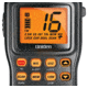 Uniden JIS8 Submersible Handheld 2-Way VHF Marine Radio, Black, 12 hr. Battery Life, 1Watt/5Watts, MHS75