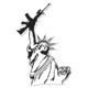 United States Tactical Sticker - AR15 Liberty, Mixed, BS-780