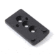 Unity Tactical LPVO Offset Optic Adapter Plate, Deltapoint PRO, Black, FST-SOPD