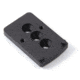 Unity Tactical LPVO Offset Optic Adapter Plate, RMR/SRO, Black, FST-SOPR