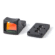 Unity Tactical LPVO Offset Optic Adapter Plate, RMR/SRO, Black, FST-SOPR