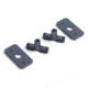 Unity Tactical Platform Adapter, EXFIL Rail - Team Wendy, Black, HLM-PLT