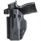 Universal Kydex, IWB Black Kydex, Belt Clip Fits Standart Sized Handguns,OWB Belt Kydex Holster, Right Hand