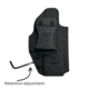 Universal Kydex, IWB Black Kydex, Belt Clip Fits Standart Sized Handguns,OWB Belt Kydex Holster, Right Hand