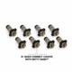 Up Down Air Gen II Air Delivery System, Toyota Tacoma, Front Engine, Black, 237-1620