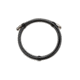 Up Down Air Hi Temp Air Brake Tubing &amp; Swivel Push To Connect Fittings, 96in Tubing, 90-degree 3/8in Fittings, 96-2112