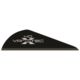 Vanetec HD Vanes 2 in, Black, Pack of 100, HD20-13
