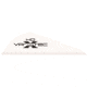 Vanetec HD Vanes 2 in, White, Pack of 100, HD20-01