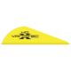 Vanetec HD Vanes Flo 2 in, Neon Yellow, Pack of 100, HD20-03