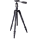 Vanguard Veo3X Lightweight Compact Travel Kit with 4-in-1 Aluminum Tripod, Ball Head, Monopod, Bluetooth Remote, SPC, Black, VEO3X204ABP