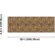 Vanish Camo Burlap, Natural/Grain Belt, 54 in x 12 Foot, 25335