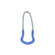 Vanquest Gear Spartan Zipper Pulls, 6-Pack, Blue, Small, 90SPAR08-BLU