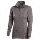 Vargo Womens Ls Zip Ingot Grey Sm TF-8B-11