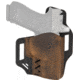 Versacarry Rough Rider OWB Holster, Right Hand, Size 2, Brown, RR1102