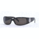 Versace VE4044B Single Vision Prescription Sunglasses VE4044B-GB1-87-6015 - Lens Diameter 60 mm, Frame Color Shiny Black