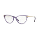 Versace VE3261 Eyeglass Frames 5160-52 - Trasparent Violet Frame