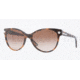 Versace JANUARY JONES VE4214 Single Vision Prescription Sunglasses VE4214-944-13-5617 - Lens Diameter 56 mm, Frame Color Dark Havana