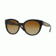 Versace VE4294 Sunglasses GB1/T5-56 - Black Frame, Polar Brown Gradient Lenses