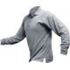Vertx Coldblack Long Sleeve Polo - Men's, Small, Regular, Light Grey, F1 VTX4020P LTG SMALL