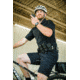 Vertx Fusion Flex Performance Hybrid Shirt - Short Sleeve, Black - VTX8250BK2XLNA