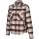 Vertx Lena Long Sleeve Shirt Jacket - Women's, Burnt Cherry Plaid, Small, F1 VTX7039 BRCP SMALL N/A