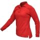 Vertx Coldblack Long Sleeve Polo - Women's, Red, Size Large VTX4030RDP-LARGE