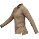 Vertx Coldblack Long Sleeve Polo - Women's, Tan, Size Medium VTX4030TNP-MEDIUM
