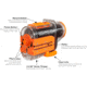 VholdR Waterproof Case 3300 features