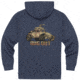 Viktos Big Time Bug Out Hoodies  Men's, Navy Heather, Large, 1703004