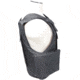 VISM Black Outer Carrier Vest w/Four Level IIIA Ballistic panels, Small, Black, BSO3AVBS