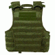 VISM Vism Expert Plate Carrier Vest, Green, Extra Small, CVPCVXC2963G