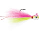 VMC Bucktail Jig, Pink Fire UV, 1/32oz, BKJ132-PFU