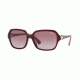 Vogue VO2994BF Single Vision Prescription Sunglasses VO2994BF-23218H-57 - Lens Diameter 57 mm, Frame Color Eggplant Violet/opal Pink