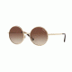 Vogue VO4085S Sunglasses 848/13-50 - Pale Gold Frame, Brown Gradient Lenses