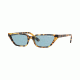 Vogue VO5235S Sunglasses 260580-53 - Brown Yellow Tortoise Frame, Blue Lenses
