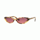 Vogue VO5237S Prescription Sunglasses, 52mm, Brown Yellow Tortoise, VO5237S-260520-52-SV