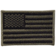 Voodoo Tactical Embroidered Usa Military Flag Patches, Left Side, Foliage, 2inx3in, 20-9087076000