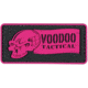 Voodoo Tactical Ribbon Logo Patch, Hi-Viz Green, 07-0911080000