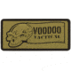 Voodoo Tactical Rubber Patch, Logo, Coyote, 07-0981007000