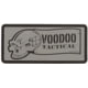 Voodoo Tactical Rubber Patch, Logo, Gray, 07-0981014000